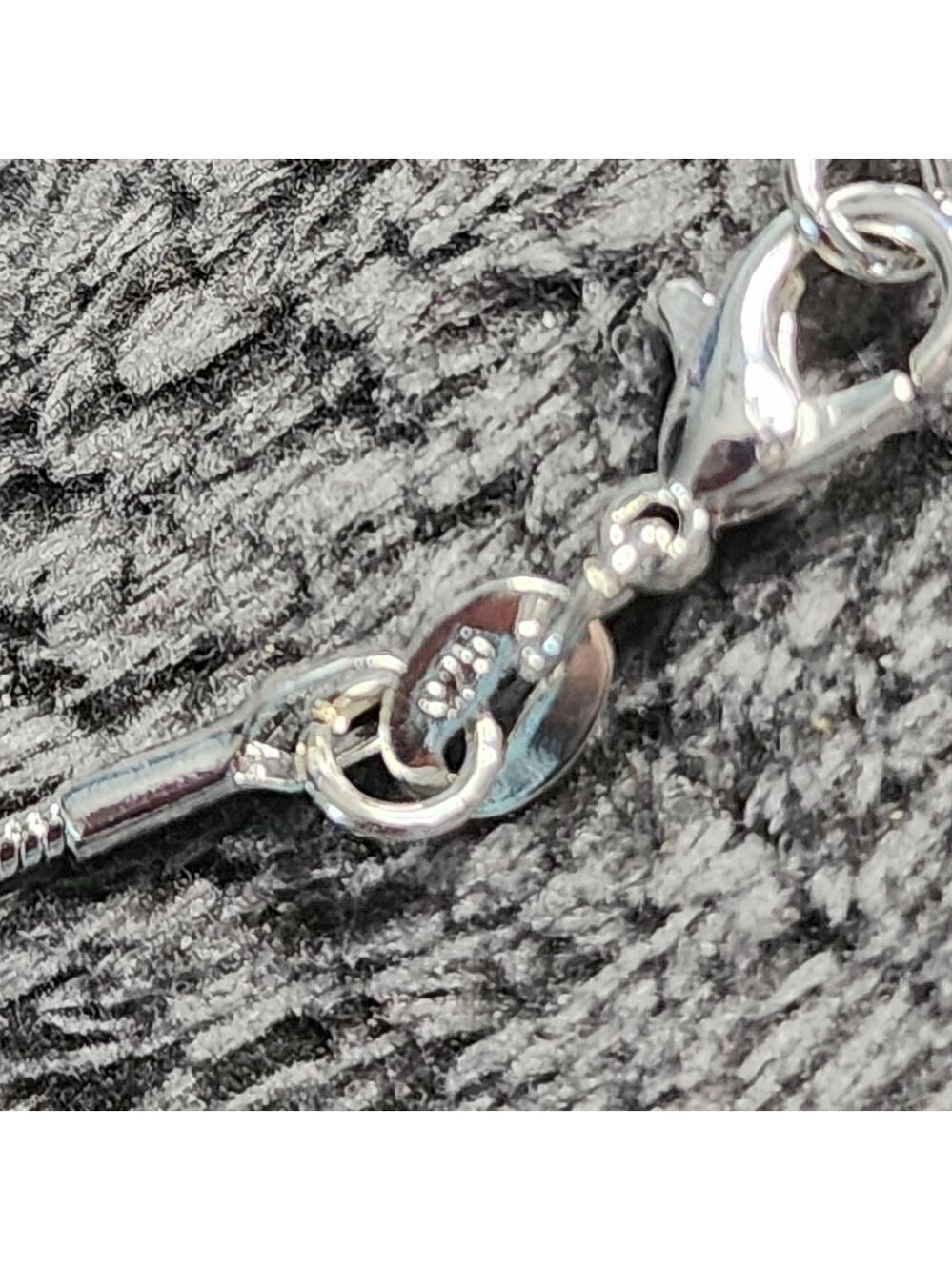 Sterling Silver Snake Chain Necklace 925 - Picture 5 of 5